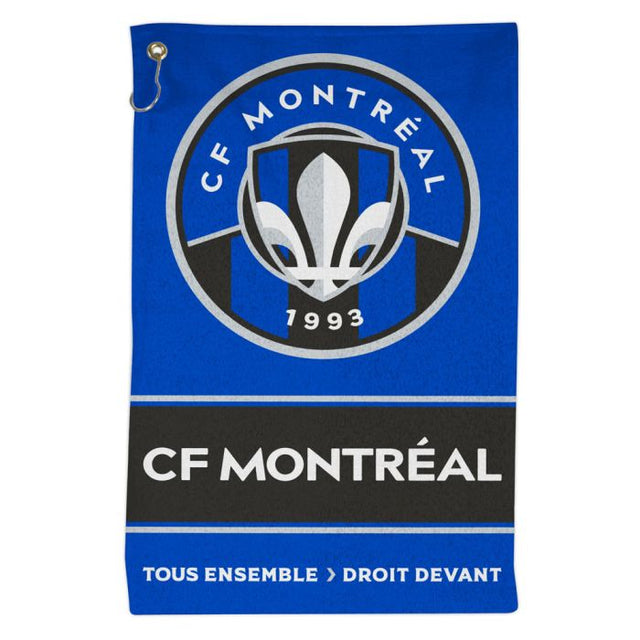 Toalla deportiva CF Montreal de 16 x 25 pulgadas