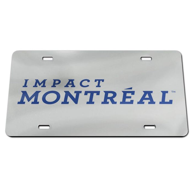 Placas de matrícula clásicas acrílicas CF Montreal