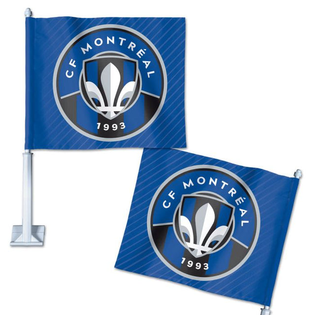 Bandera para automóvil del FC Montreal de 11,75" x 14"