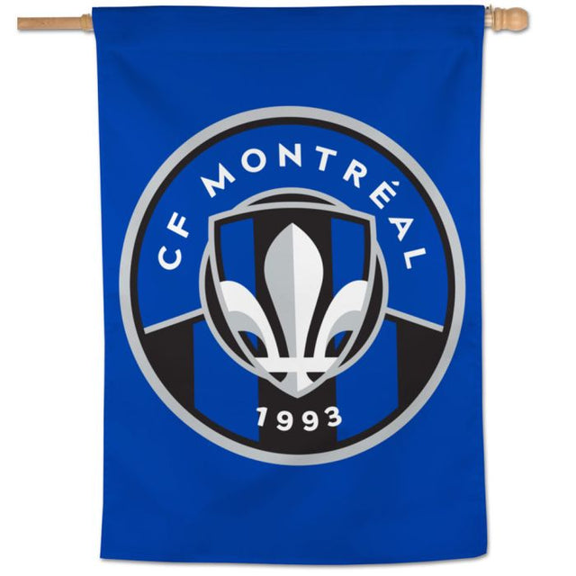 Bandera vertical del FC Montreal de 28" x 40"