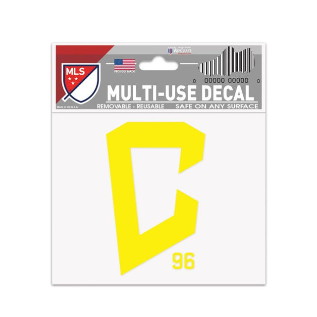 Calcomanía multiuso COLUMBUS CREW ALTERNATE de 3" x 4"