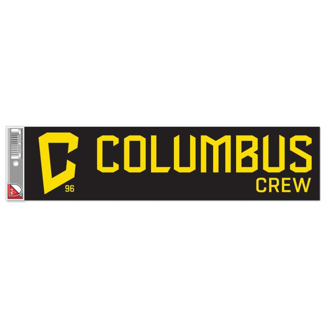 Tira de parachoques COLUMBUS CREW de 3" x 12"