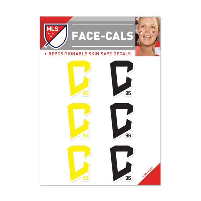 Calcomanías faciales COLUMBUS CREW