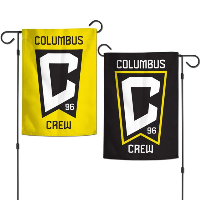 Banderas de jardín COLUMBUS CREW de 2 lados, 12,5" x 18"