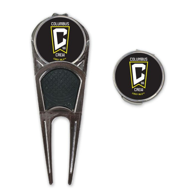 Combo de herramienta/marcador de golf/clip en forma de H COLUMBUS CREW*