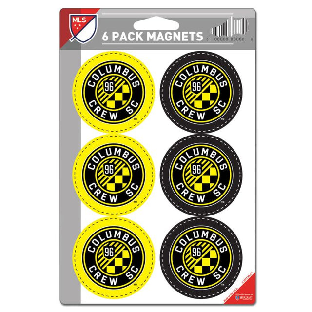 Pack de 6 imanes COLUMBUS CREW