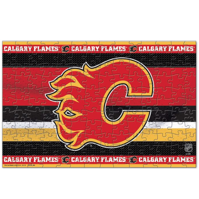 Rompecabezas de 150 piezas de Calgary Flames en caja