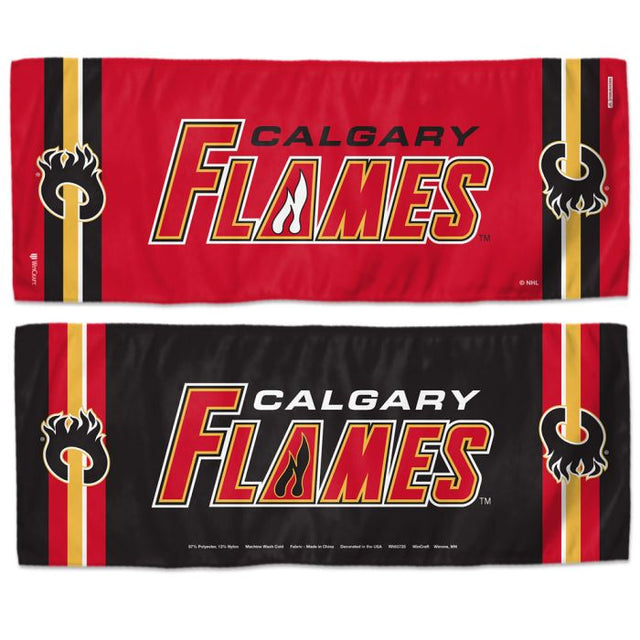 Calgary Flames Cooling Towel 12" x 30"