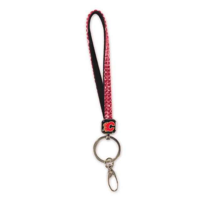 Calgary Flames Crystal Bling Key Strap