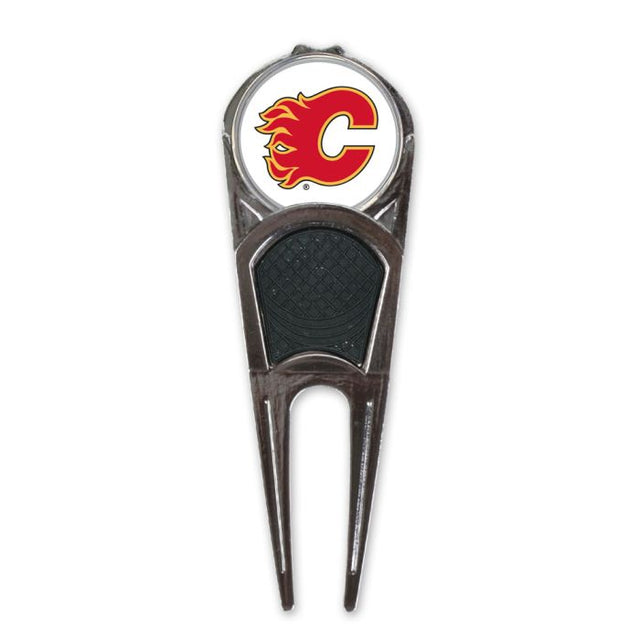 Herramienta para reparar marcas de pelotas de golf de Calgary Flames*