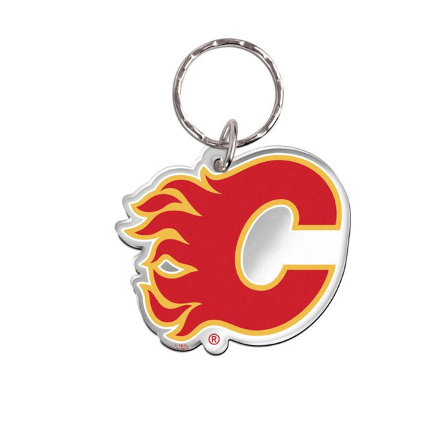 Calgary Flames Keychain Freeform