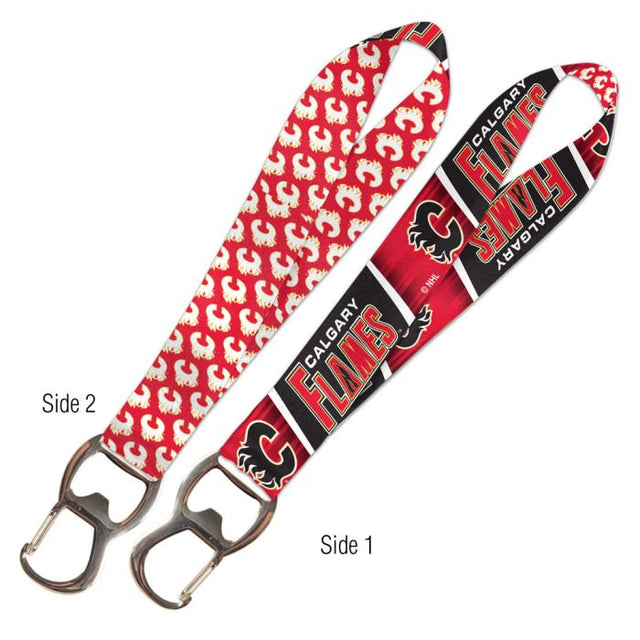 Calgary Flames Keystrap Bottle Opener