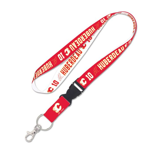 Calgary Flames Lanyard w/detachable buckle 1" Jonathan Huberdeau