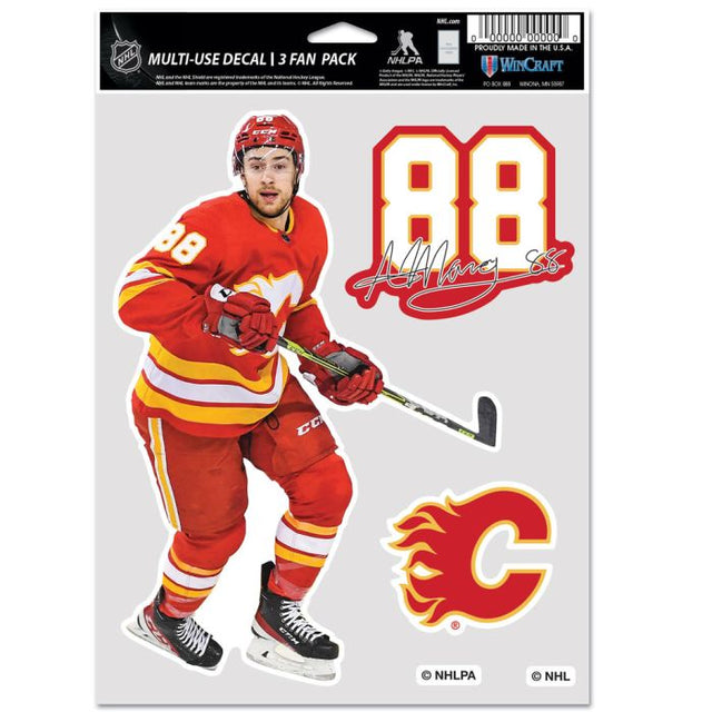 Calgary Flames Multi Use 3 Fan Pack Andrew Mangiapane