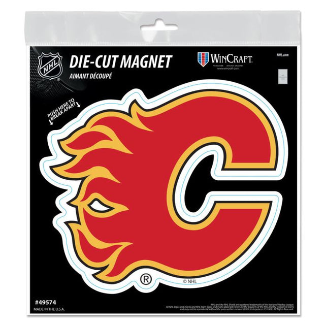 Imanes para exteriores de Calgary Flames de 6" x 6"