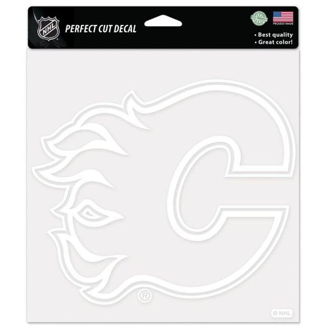 Calgary Flames Perfect Cut Decals 8" x 8"