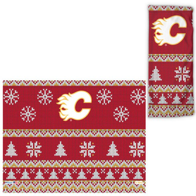 Calgary Flames / Ugly Sweater Ugly Sweater Fan Wraps