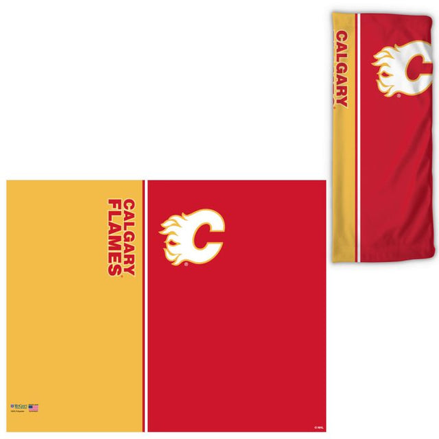 Calgary Flames Vertical Split Fan Wraps