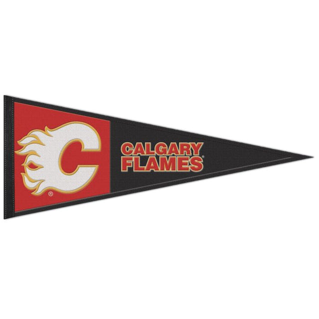 Calgary Flames Wool Pennant 13" x 32"