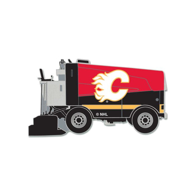 Calgary Flames Zamboni Zamboni Collector Pin Jewelry Card