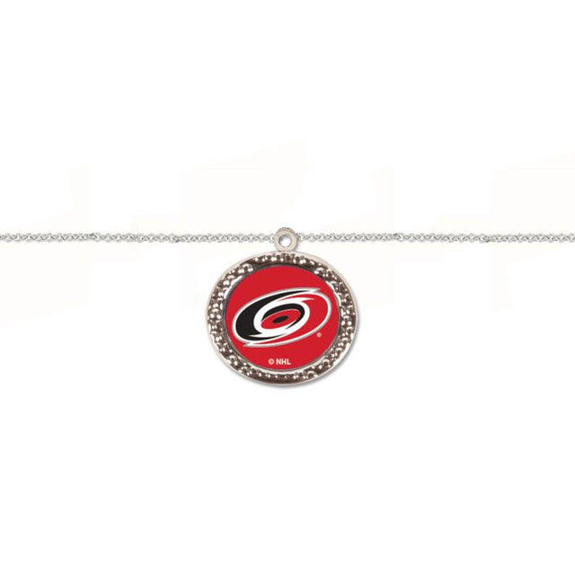 Carolina Hurricanes Bracelet w/Charm Jewelry Carded