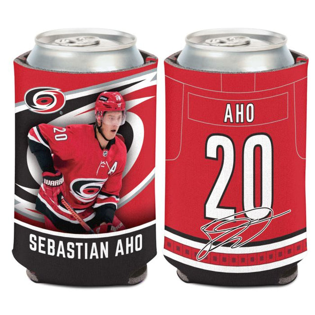 Enfriador de latas de 12 onzas de Carolina Hurricanes Sebastian Aho