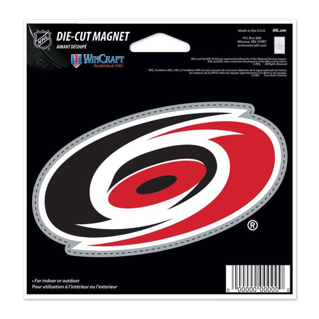 Carolina Hurricanes Die Cut Magnet 4.5" x 6"