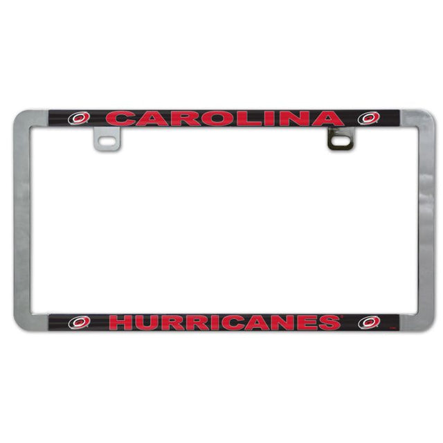 Carolina Hurricanes Metal Lic. Plate Frame Slim