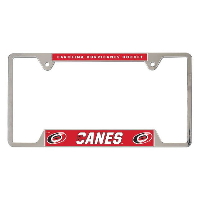 Carolina Hurricanes Metal License Plate Frame