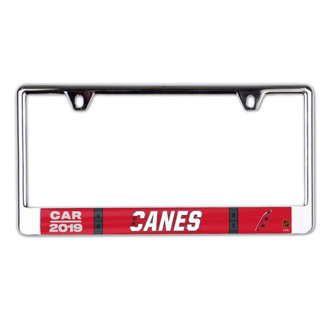 Carolina Hurricanes Special Edition Lic Plate Frame B/O Printed