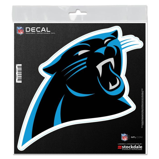 Calcomanía para todo tipo de superficies de los Carolina Panthers, 6" x 6"