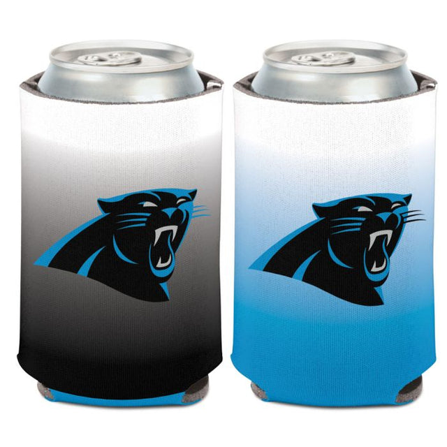 Enfriador de lata con baño de color Carolina Panthers de 12 oz.