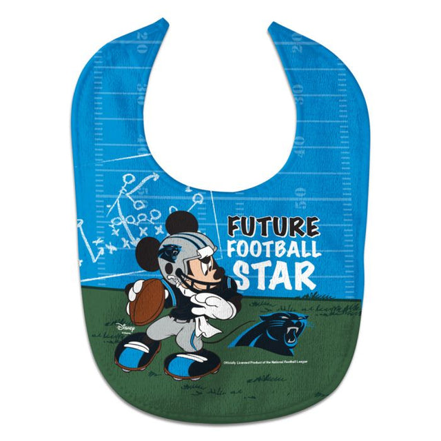 Carolina Panthers / Disney mickey Mouse All Pro Baby Bib