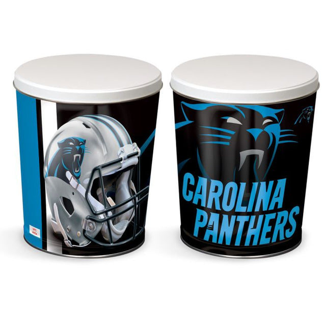 Lata de regalo cónica de Carolina Panthers de 3 galones