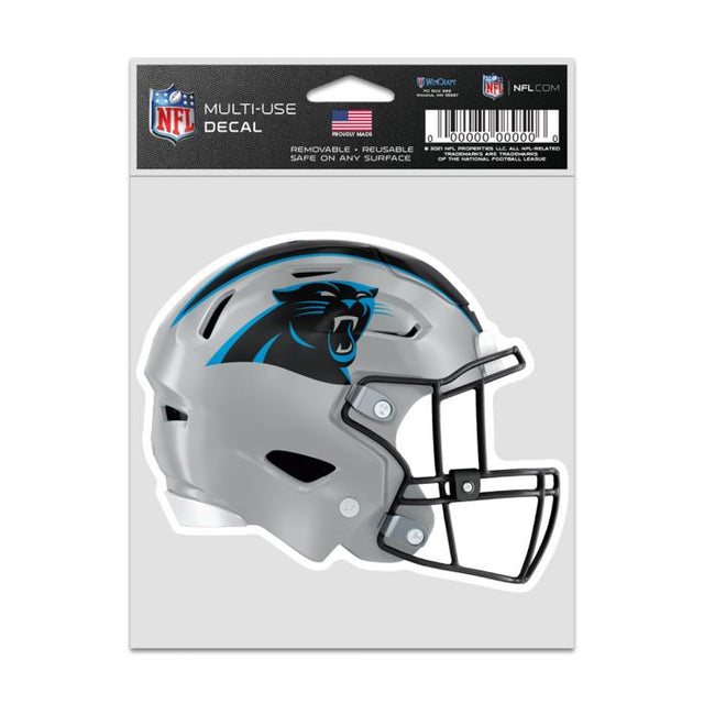 Calcomanías para fanáticos de los Carolina Panthers, casco de 3,75" x 5"