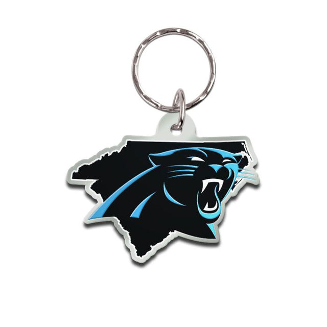 Llavero de los Carolina Panthers de forma libre