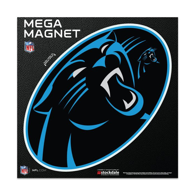 Imanes para exteriores MEGA de Carolina Panthers, 6" x 6"