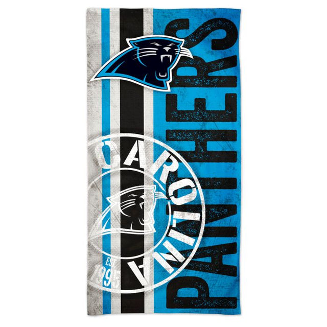 Carolina Panthers RETRO Spectra Beach Towel 30" x 60"