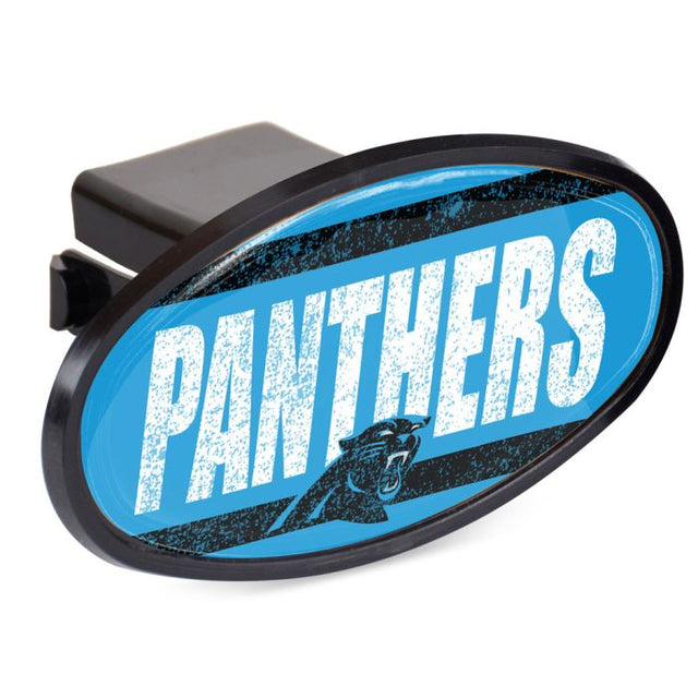 Carolina Panthers VINTAGE Oval 2" Hitch Receiver