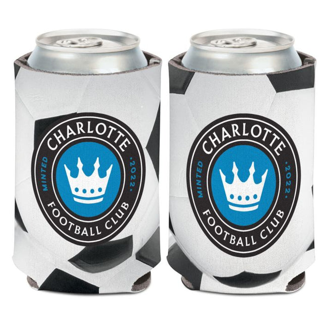 Enfriador de latas Charlotte FC de 12 oz.