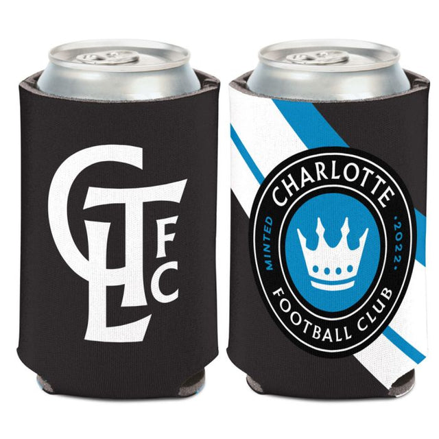 Enfriador de latas Charlotte FC de 12 oz.