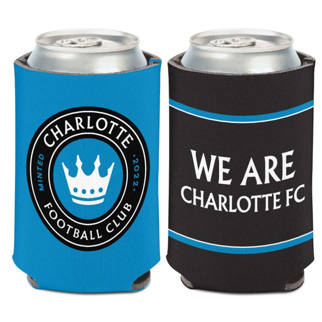 Enfriador de latas Charlotte FC de 12 oz.