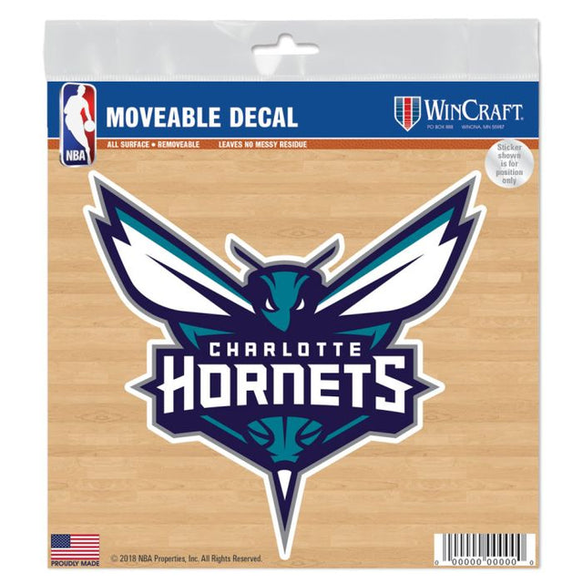 Charlotte Hornets All Surface Decal 6" x 6"