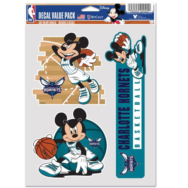 Charlotte Hornets / Disney Multi Use 3 Fan Pack