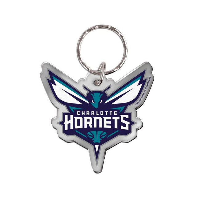 Charlotte Hornets FREEFORM Keychain Freeform