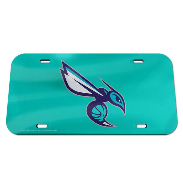 Charlotte Hornets LOGO Specialty Acrylic License Plate