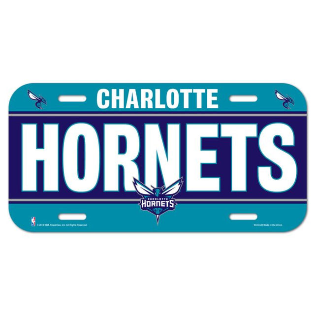 Charlotte Hornets License Plate