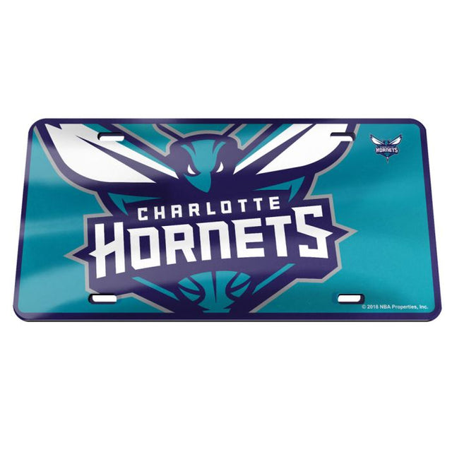 Charlotte Hornets MEGA Specialty Acrylic License Plate