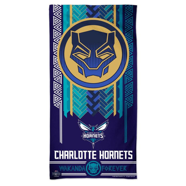 Charlotte Hornets / Marvel (C) 2022 Marvel Spectra Beach Towel 30" x 60"