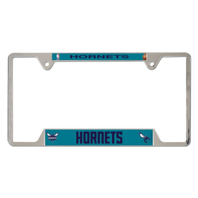 Charlotte Hornets Metal License Plate Frame